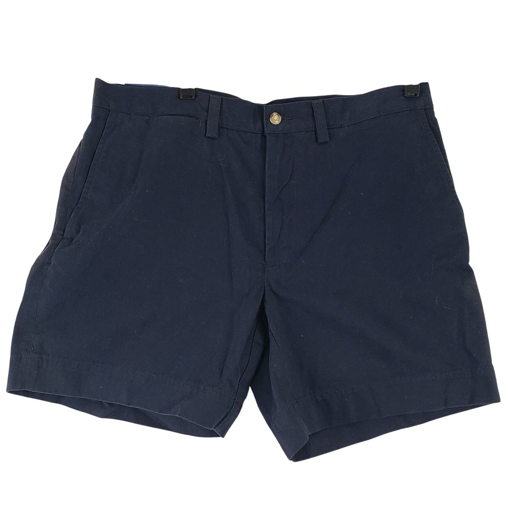 Polo Ralph Lauren Classic Fit Shorts Mens 33 Navy Chino Preppy Coastal NWT